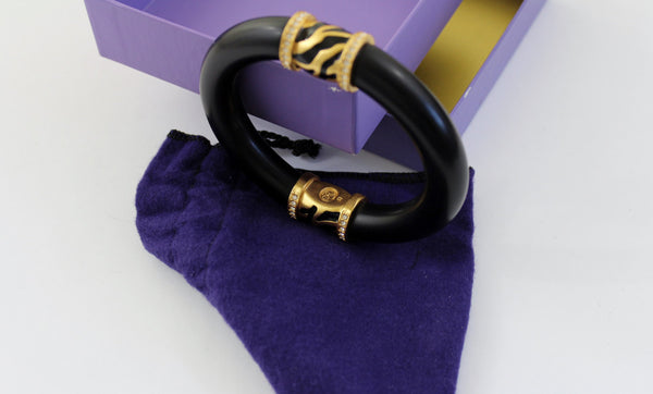 Elizabeth Taylor for Avon Zebra Stripe Collection Bracelet #2396