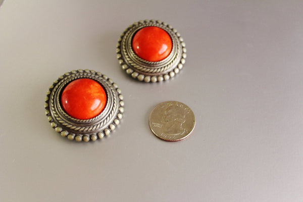 Ben-Amun Moroccan 60s Couture/Ethnic EARRINGS #2379