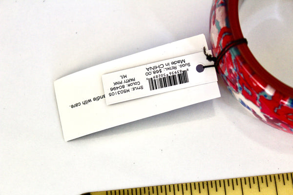 Marc By Marc Jacobs  Pink  Resin Bangle Bracelet