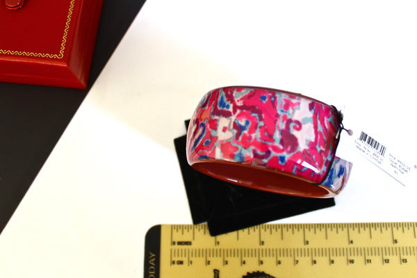 Marc By Marc Jacobs  Pink  Resin Bangle Bracelet