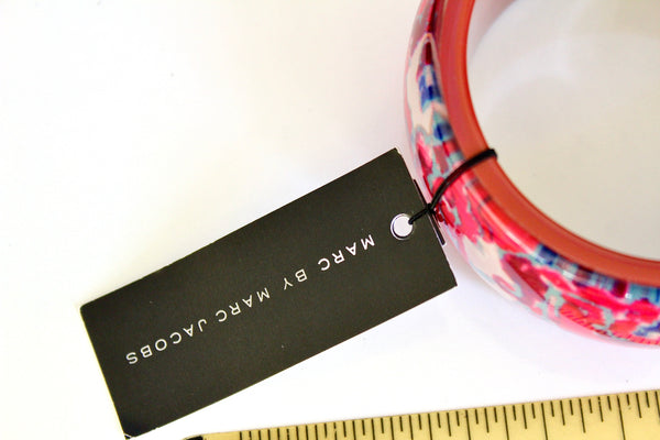 Marc By Marc Jacobs  Pink  Resin Bangle Bracelet