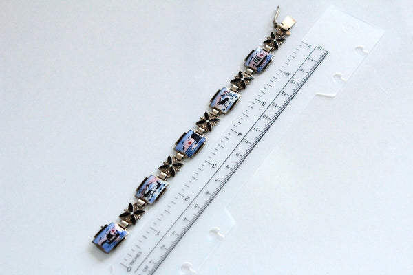 Norway sterling silver l Viking  Bracelet #885
