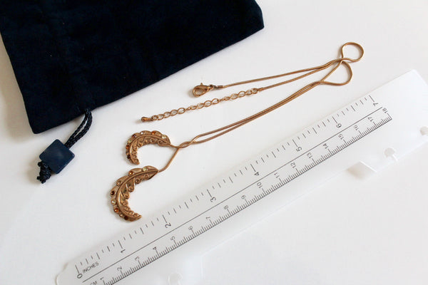 Elegant LANVIN PARIS necklace Pendant, High Couture Necklace #2470
