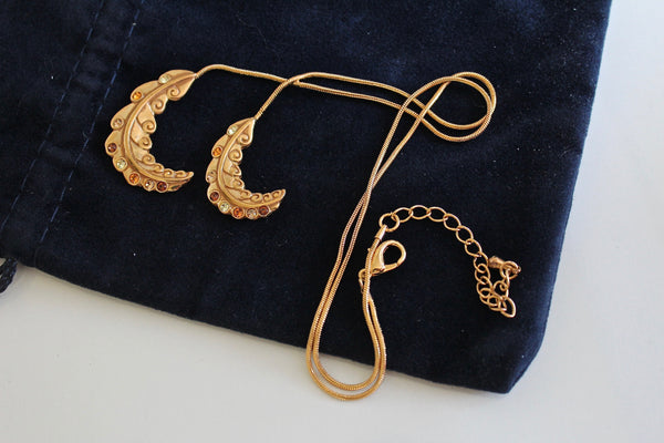 Elegant LANVIN PARIS necklace Pendant, High Couture Necklace #2470