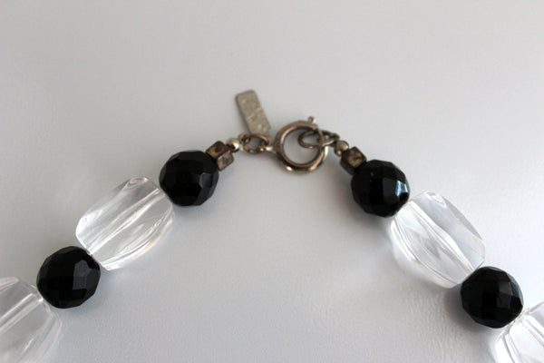 Magnificent Pauline Radar Plastic/ faux  Glass Bead Necklace # 2320