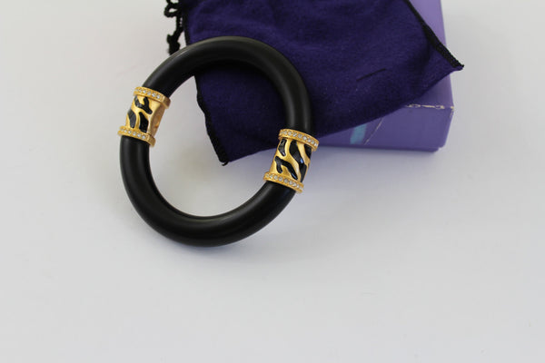 Elizabeth Taylor for Avon Zebra Stripe Collection Bracelet #2396