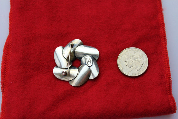 Modernist  Danecraft Sterling  Brooch / Pin #2401